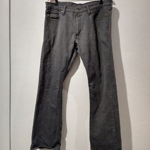 Levi's 514 Slim Straight Grey Jeans